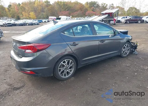 2020 Hyundai Elantra Limited z USA, uszkodzony, nr VIN 5NPD84LF2LH619420